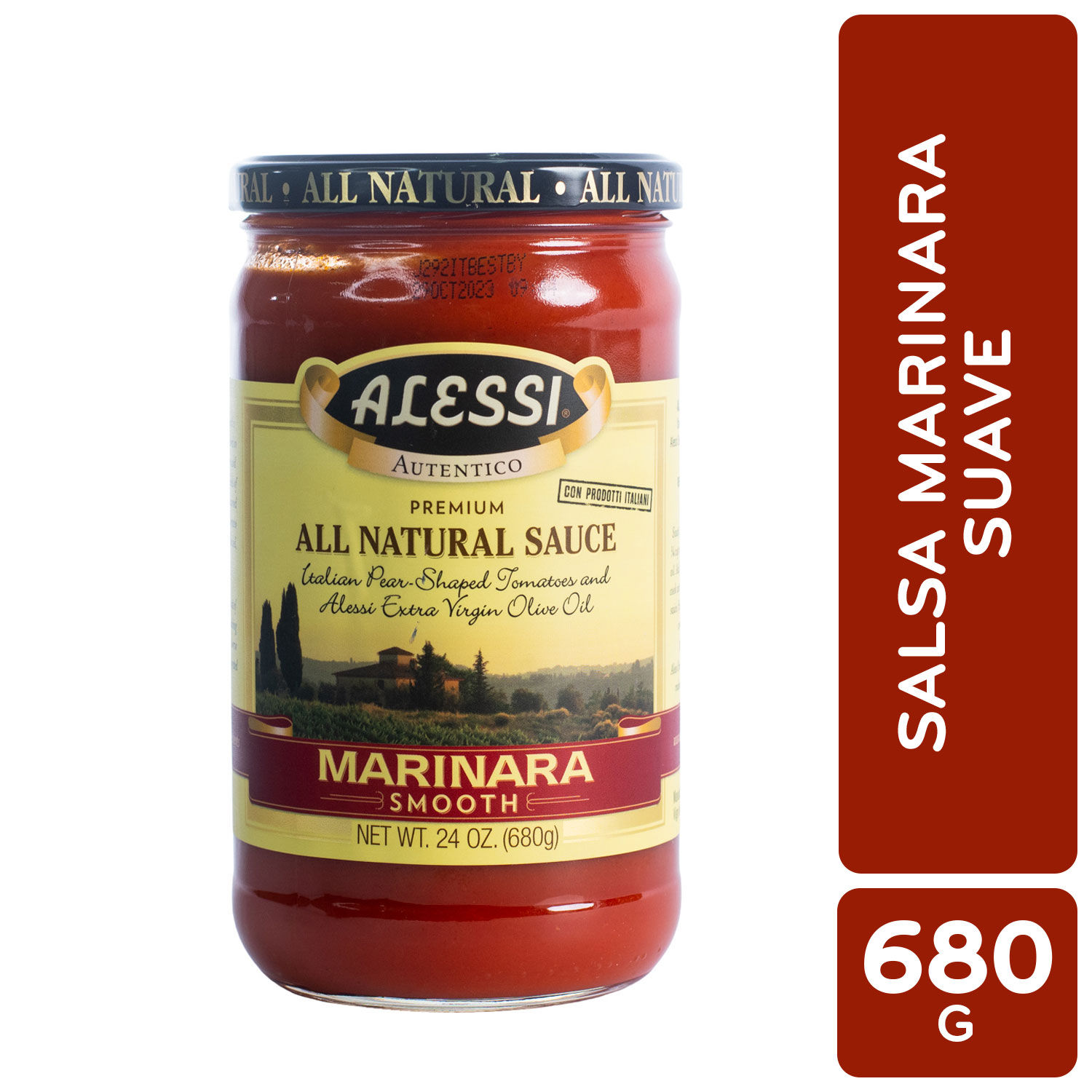 Salsa Tomate Preparada Marinara Alessi Frasco 680 G