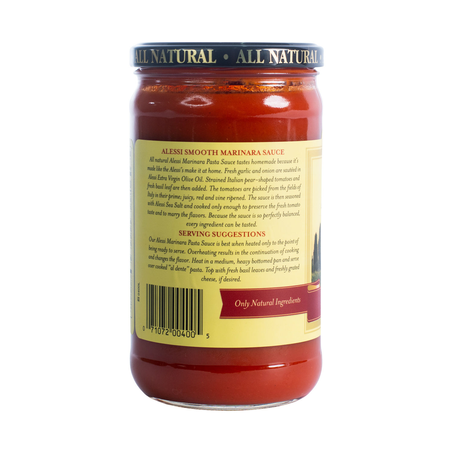 Salsa Tomate Preparada Marinara Alessi Frasco 680 G