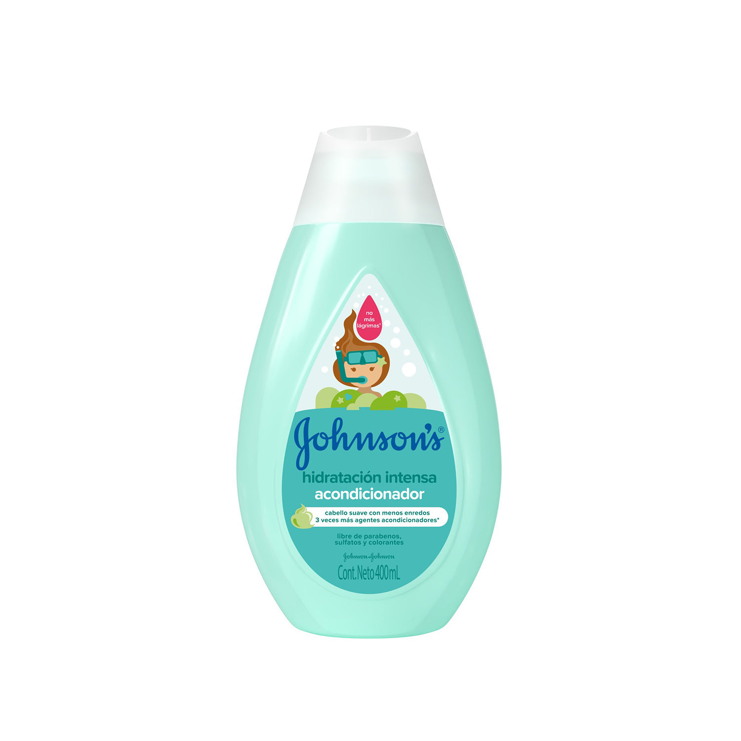 Acondicionador Hidratacion Johnson & Johnson Envase 400 Ml