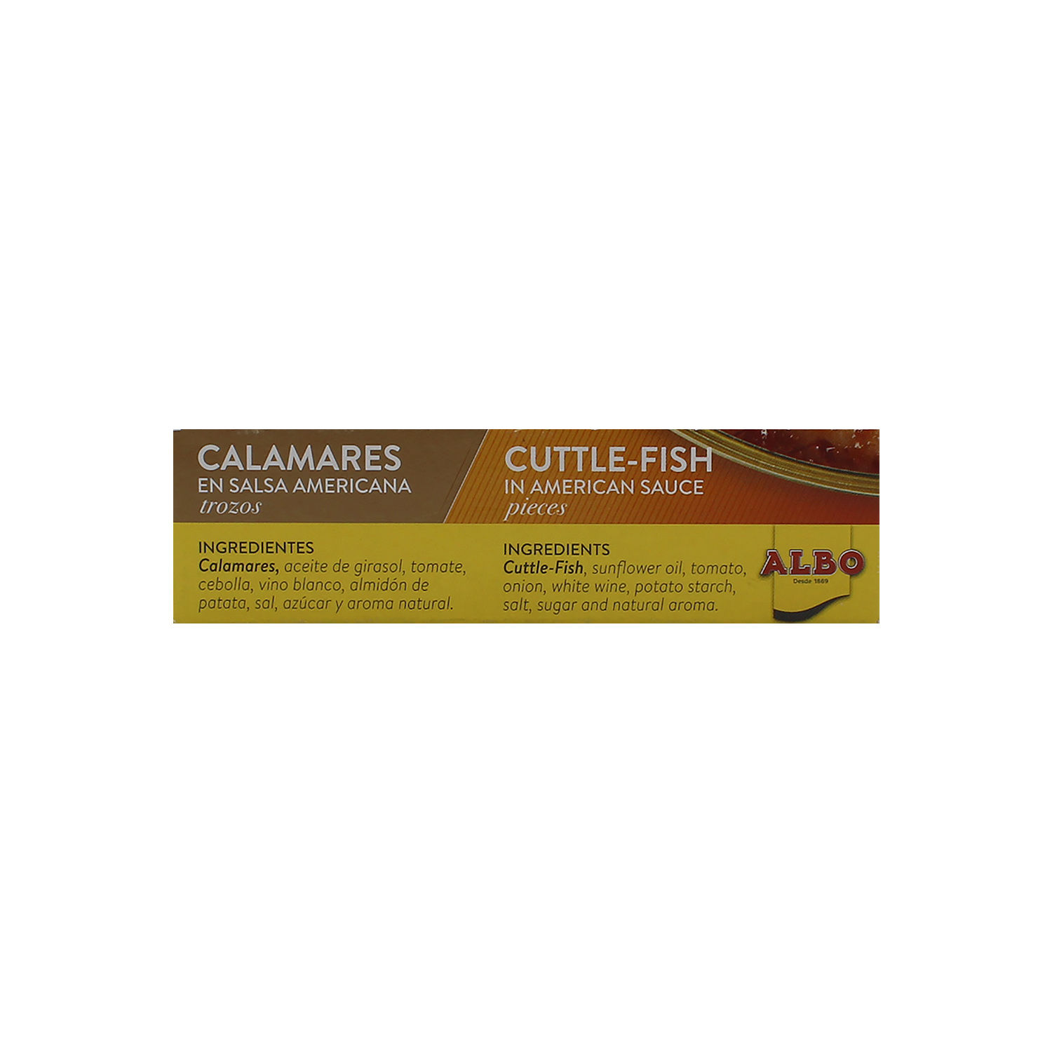 Calamar Salsa Americana Albo Caja 112 G