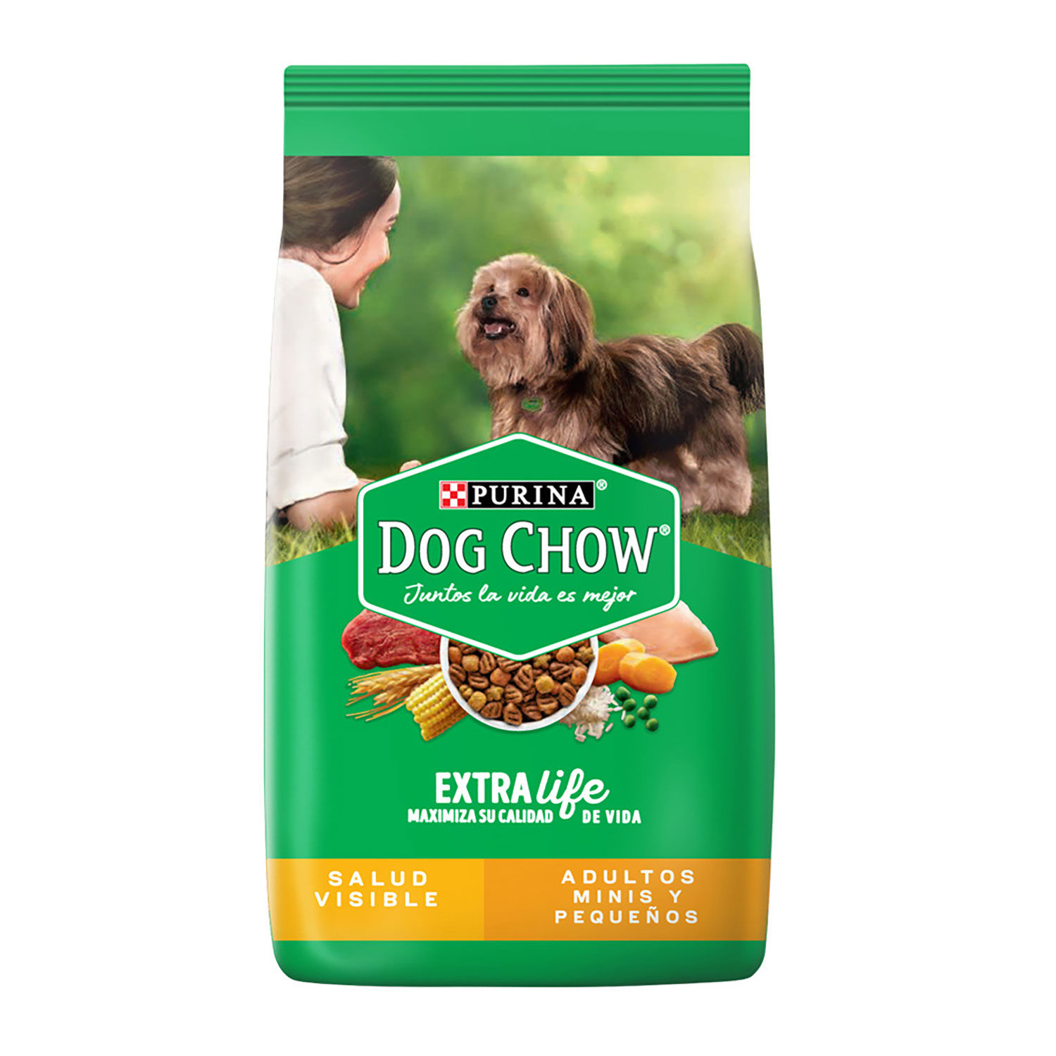 Alimento Perro Seco Adulto Pollo Y Carne Raza Pequeña Purina Dog Chow Bolsa 7.5 Kg