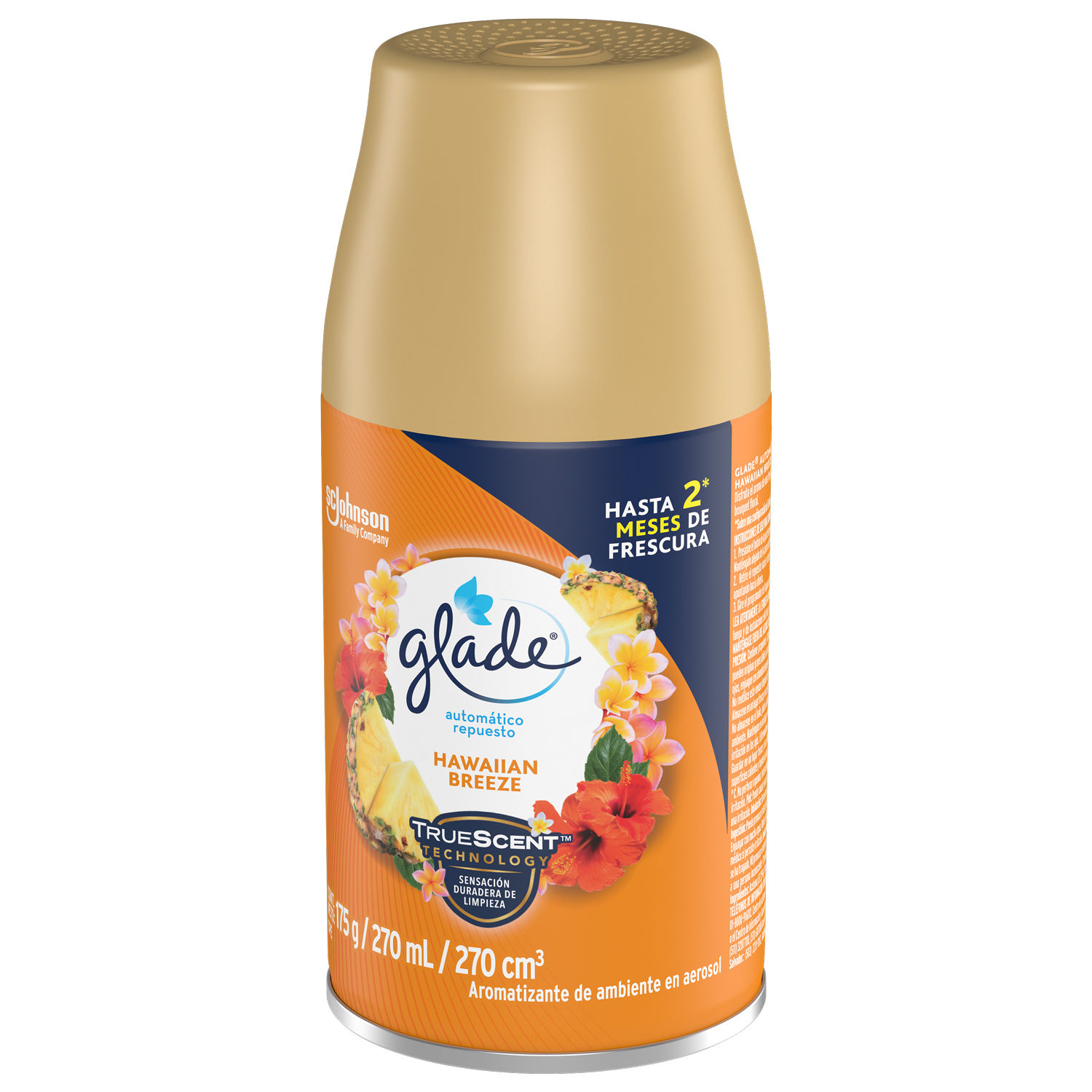 Desodorante Ambiental Automatico Hawaiian Repuesto Glade Envase 270 Ml