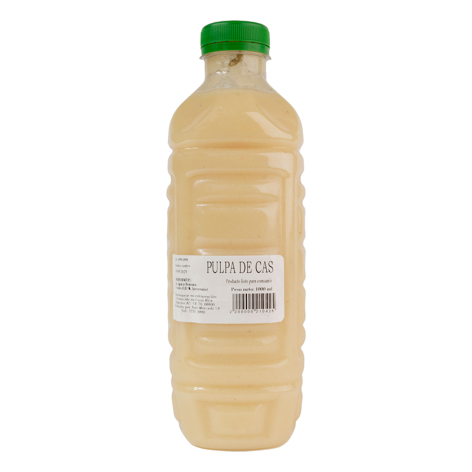 Pulpa Fruta Cas Auto Mercado Envase 1000 Ml