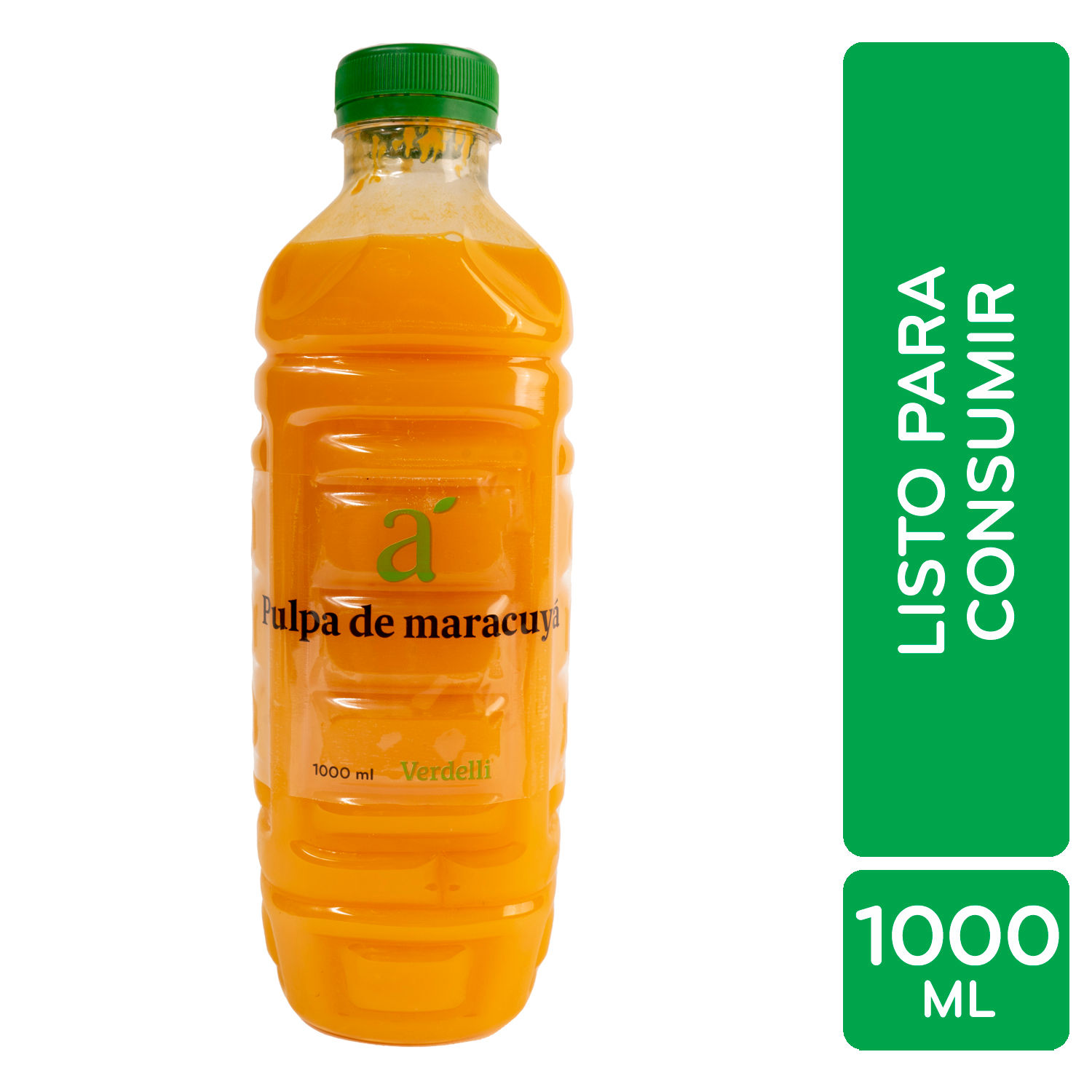 Pulpa Fruta Maracuya Auto Mercado Envase 1000 Ml