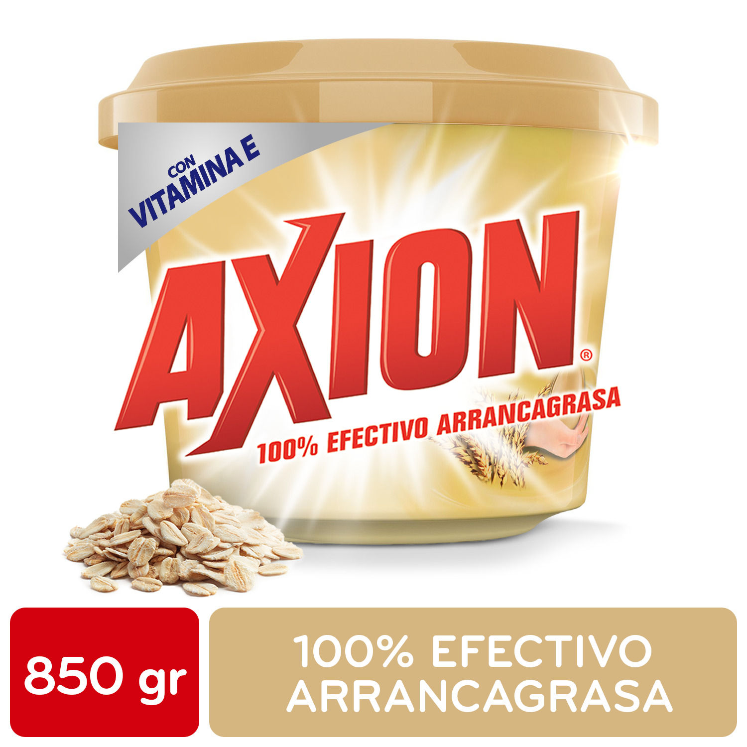 Lavaplatos Crema Avena Axion Envase 850 G