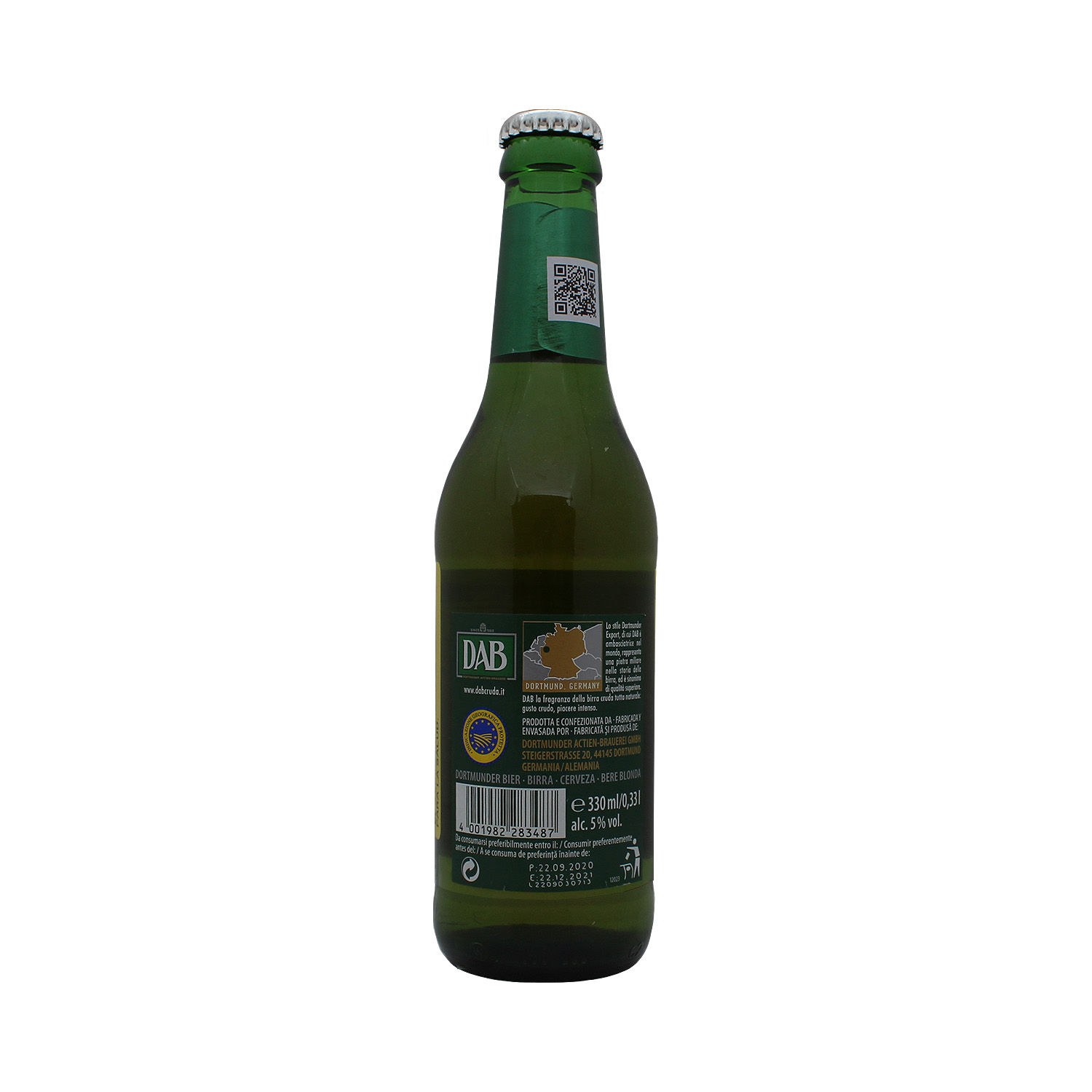 Cerveza Importada Alemania Dab Botella 330 Ml