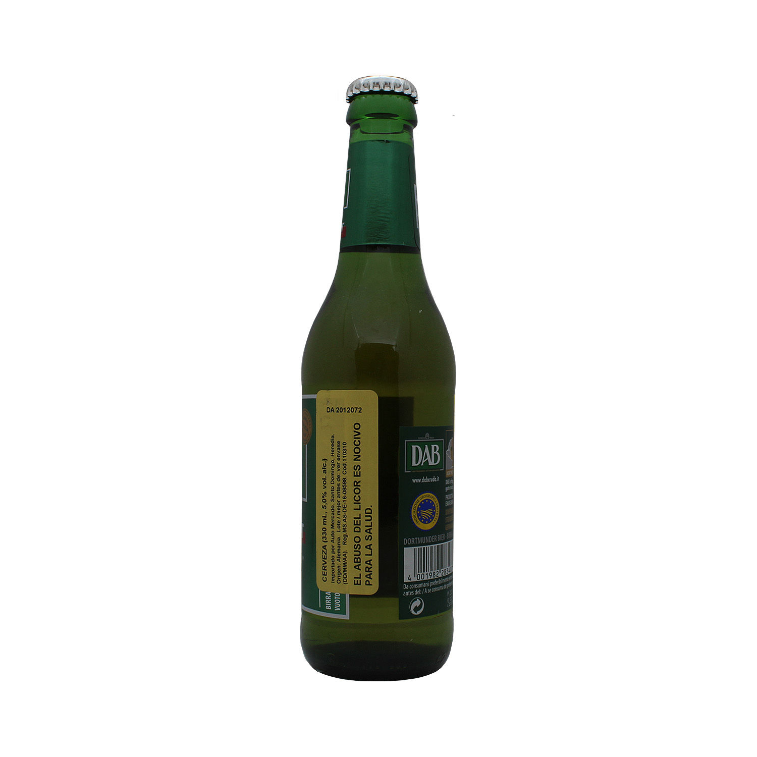 Cerveza Importada Alemania Dab Botella 330 Ml