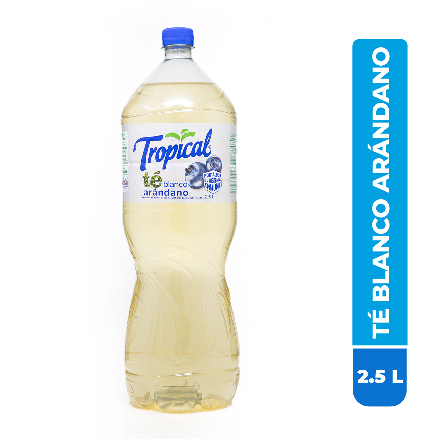 Bebida Te Líquido Blanco Arandano Tropical Botella 2500 Ml