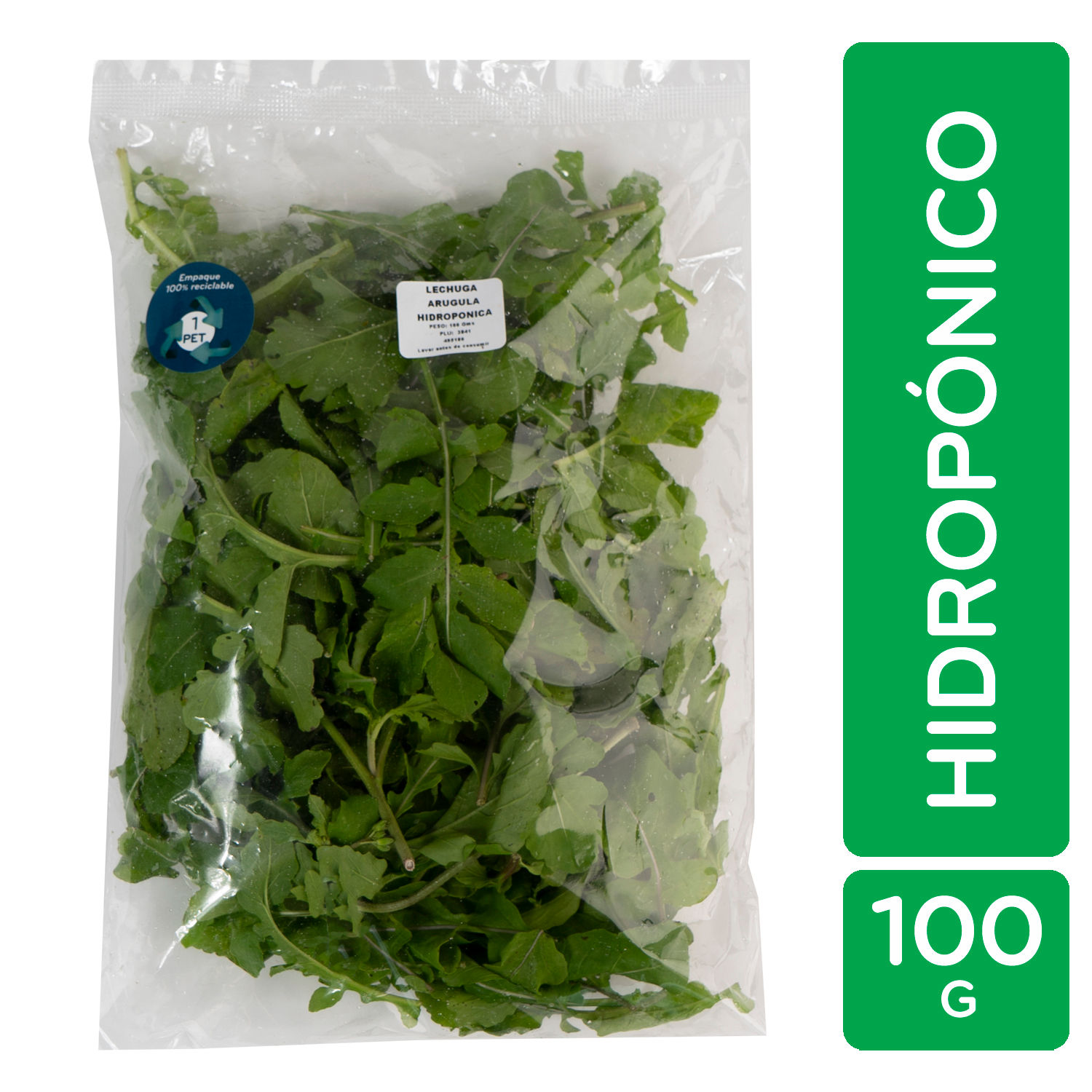 Lechuga Arugula Hidroponica Auto Mercado Paquete 100 G