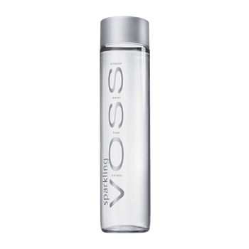 Agua Mineral Voss Carbonatada 800 ml Botella Vidrio - Mercacentro