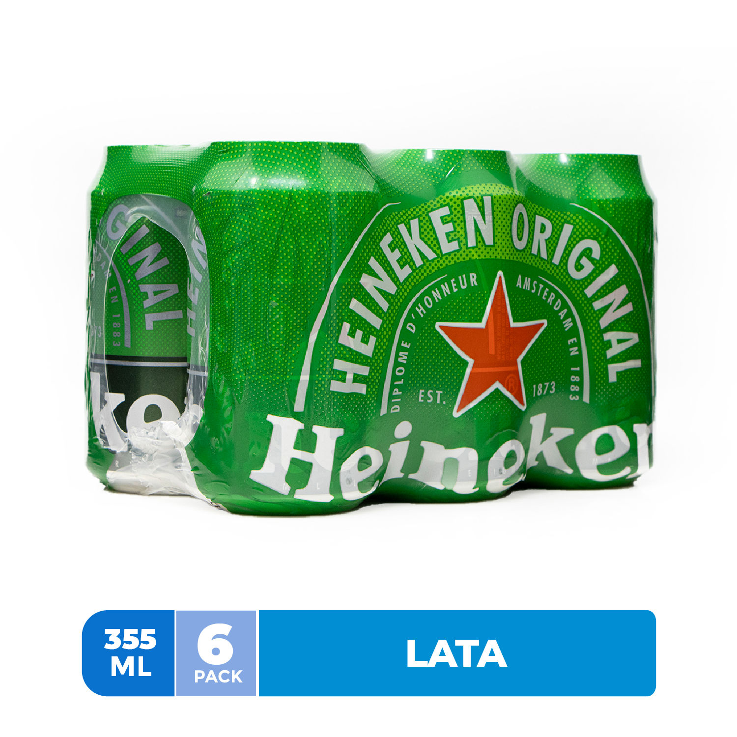Cerveza  Holanda Pack Heineken Paquete 2100 Ml