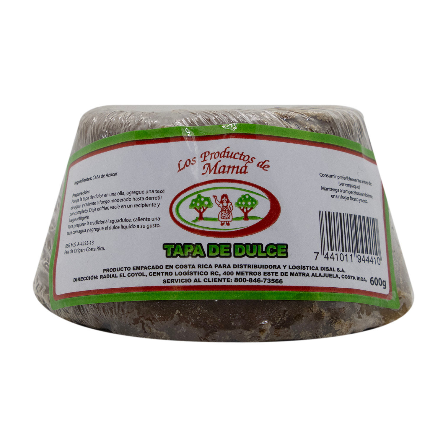 Dulce Tapa Los Productos D/mama Paquete 600 G