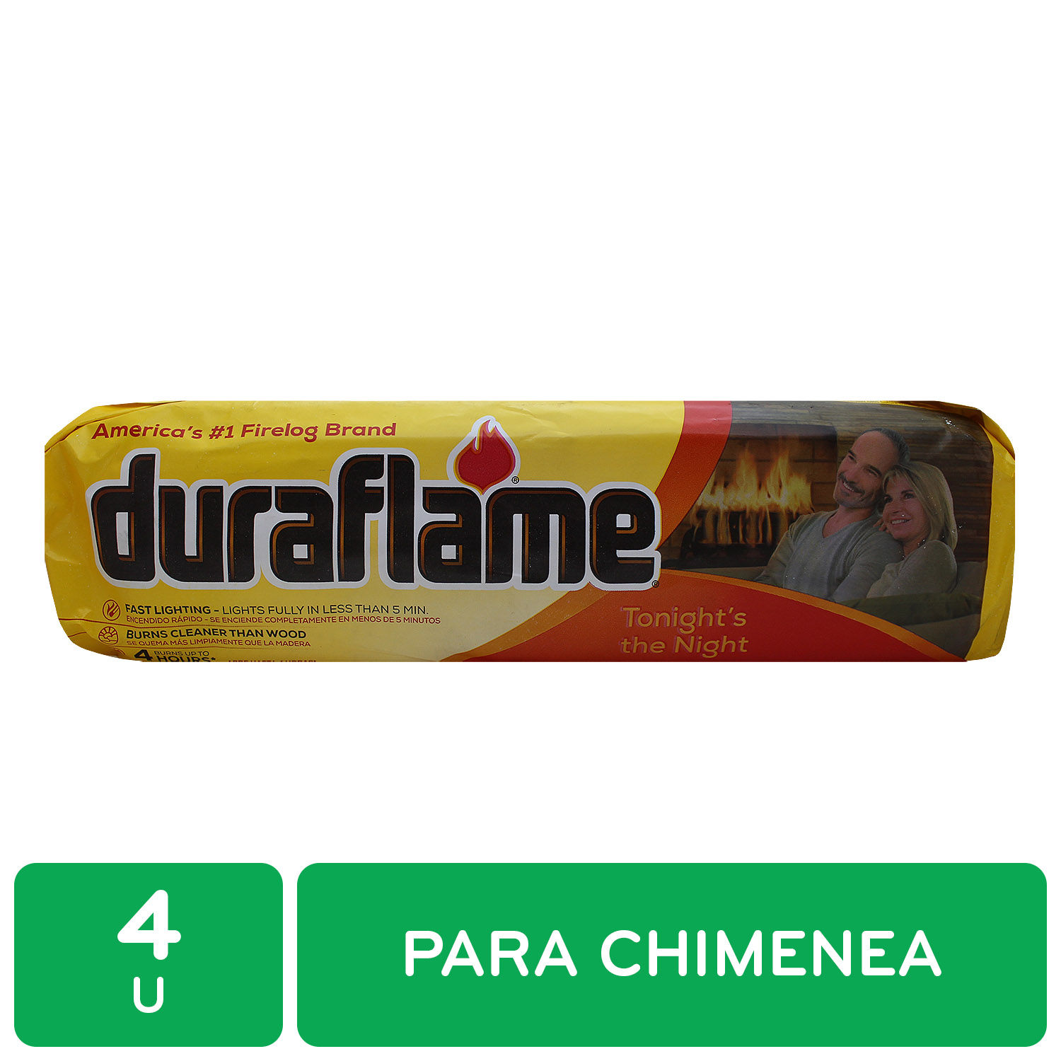 Leña Chimenea Bbq Duraflame