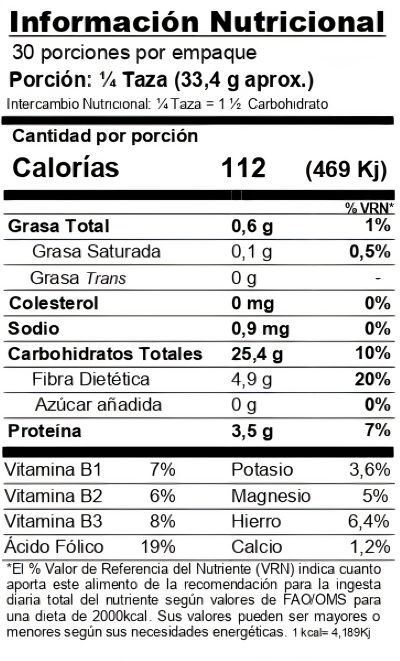 Harina Integral Centeno Konig Paquete 1000 G