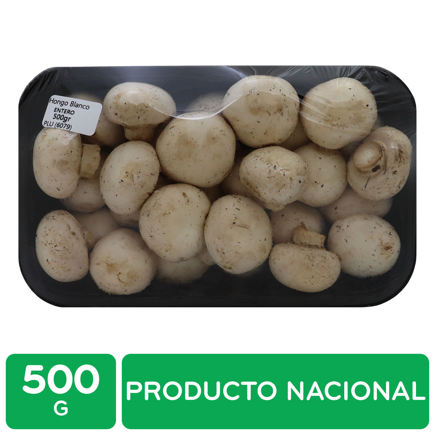 Hongo Blanco Auto Mercado Bandeja 500 G