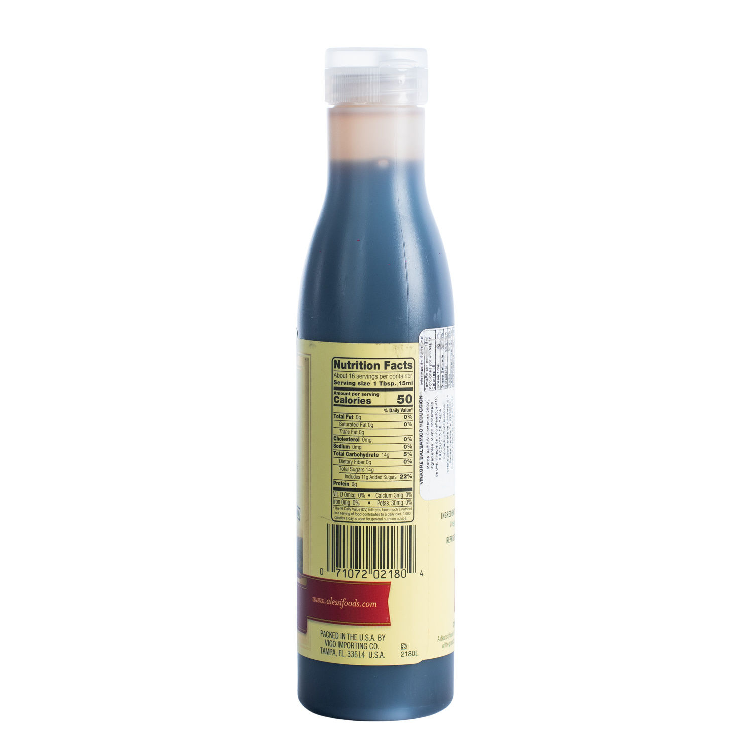 Vinagre Reduccion Tradicional Alessi Botella 250 Ml