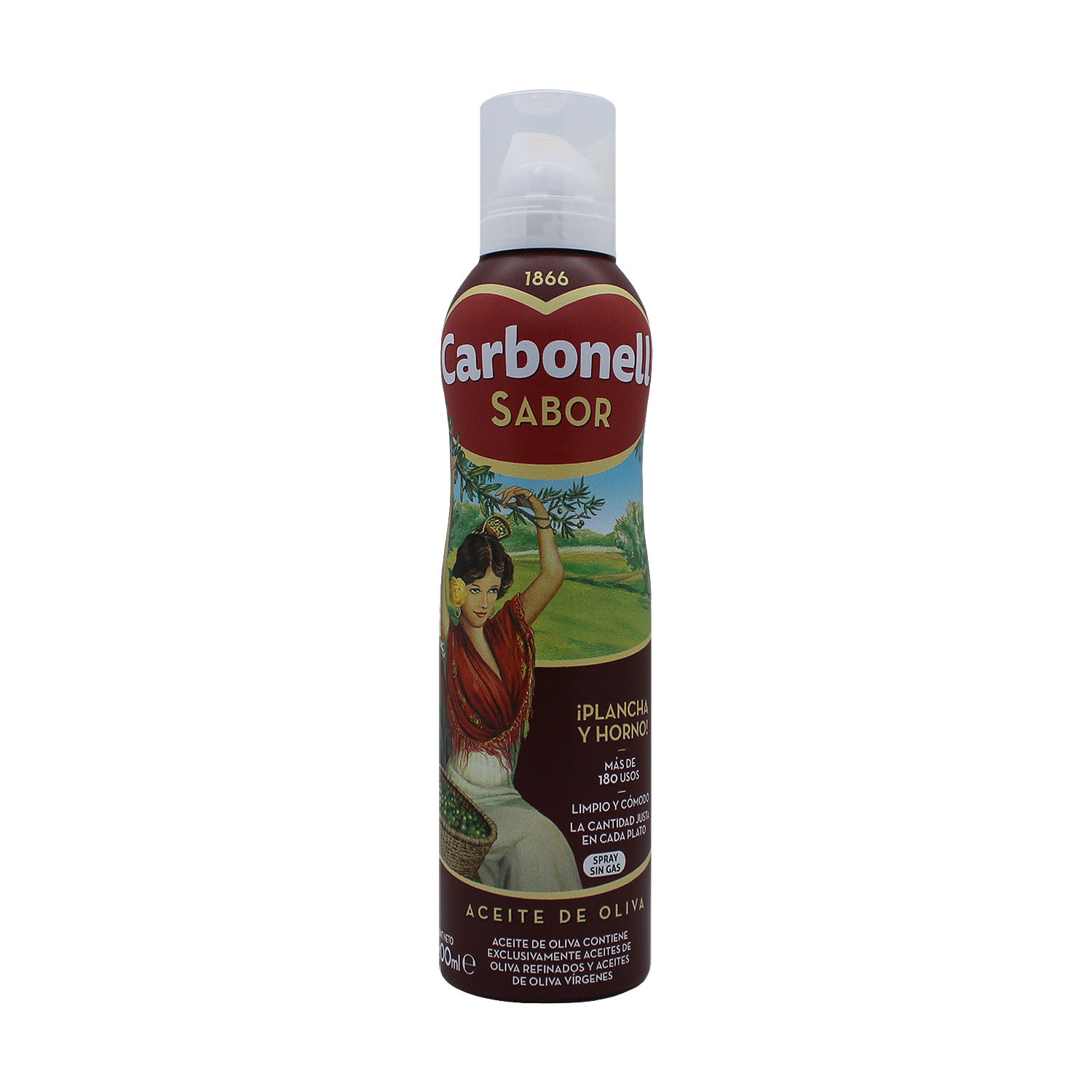 Aceite Oliva Virgen Spray Carbonell Lata 200 Ml