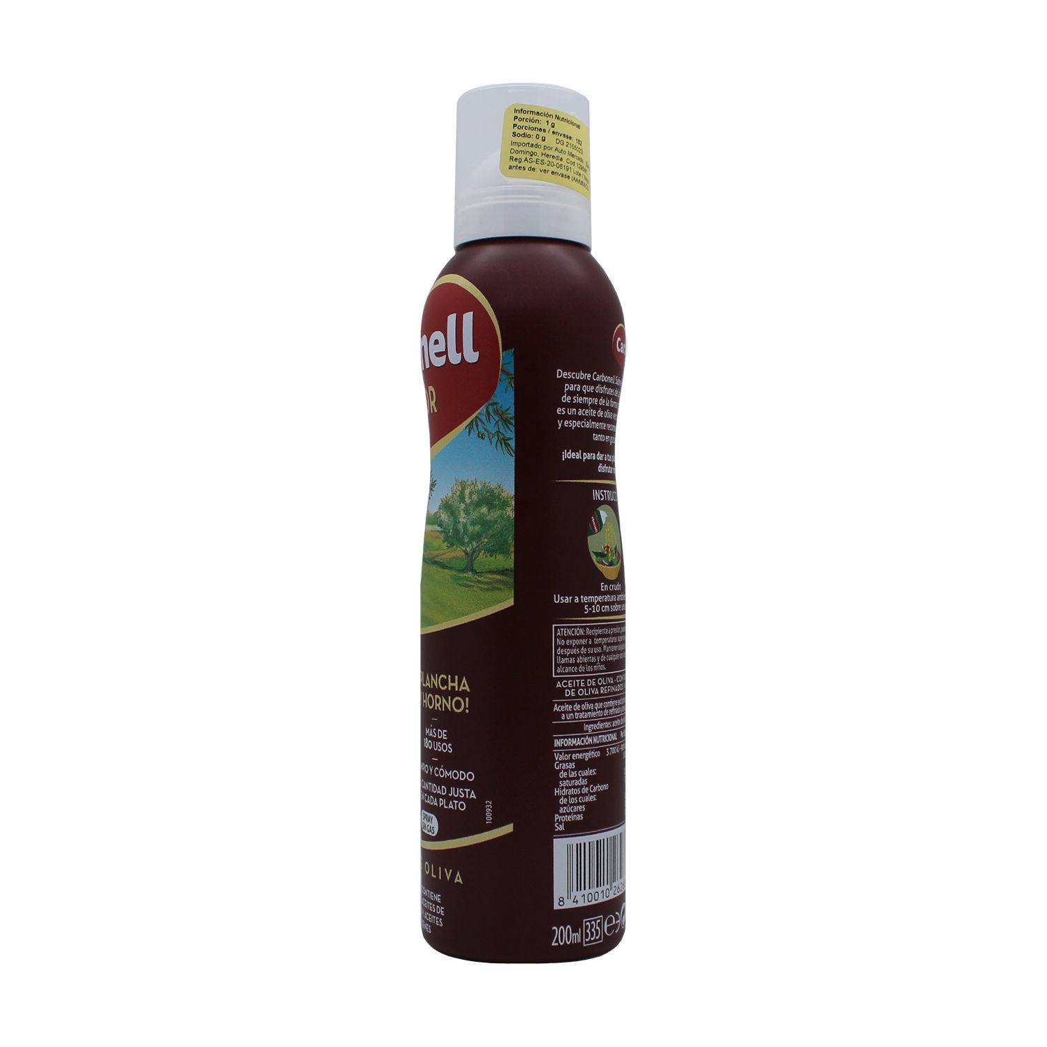 Aceite Oliva Virgen Spray Carbonell Lata 200 Ml