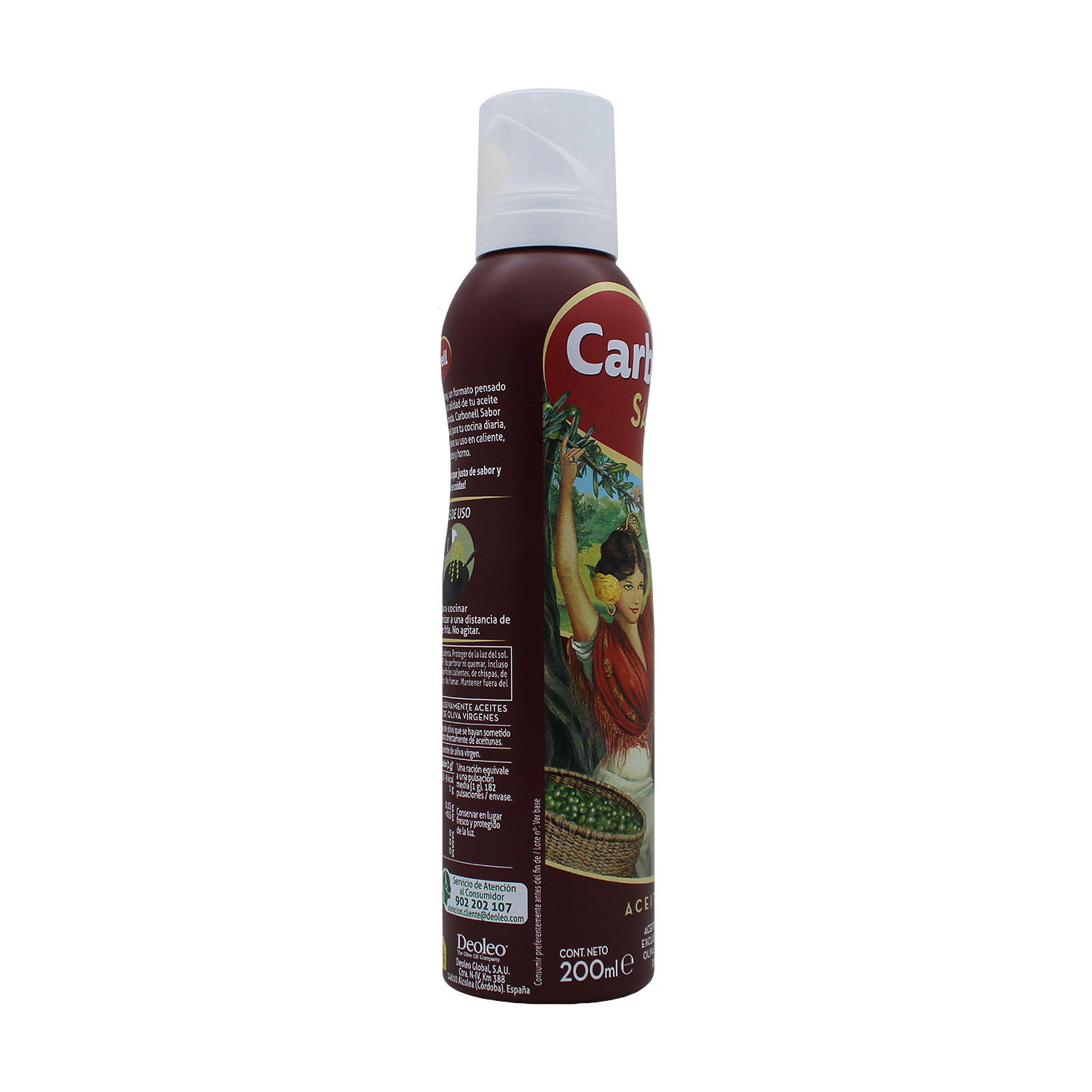 Aceite Oliva Virgen Spray Carbonell Lata 200 Ml