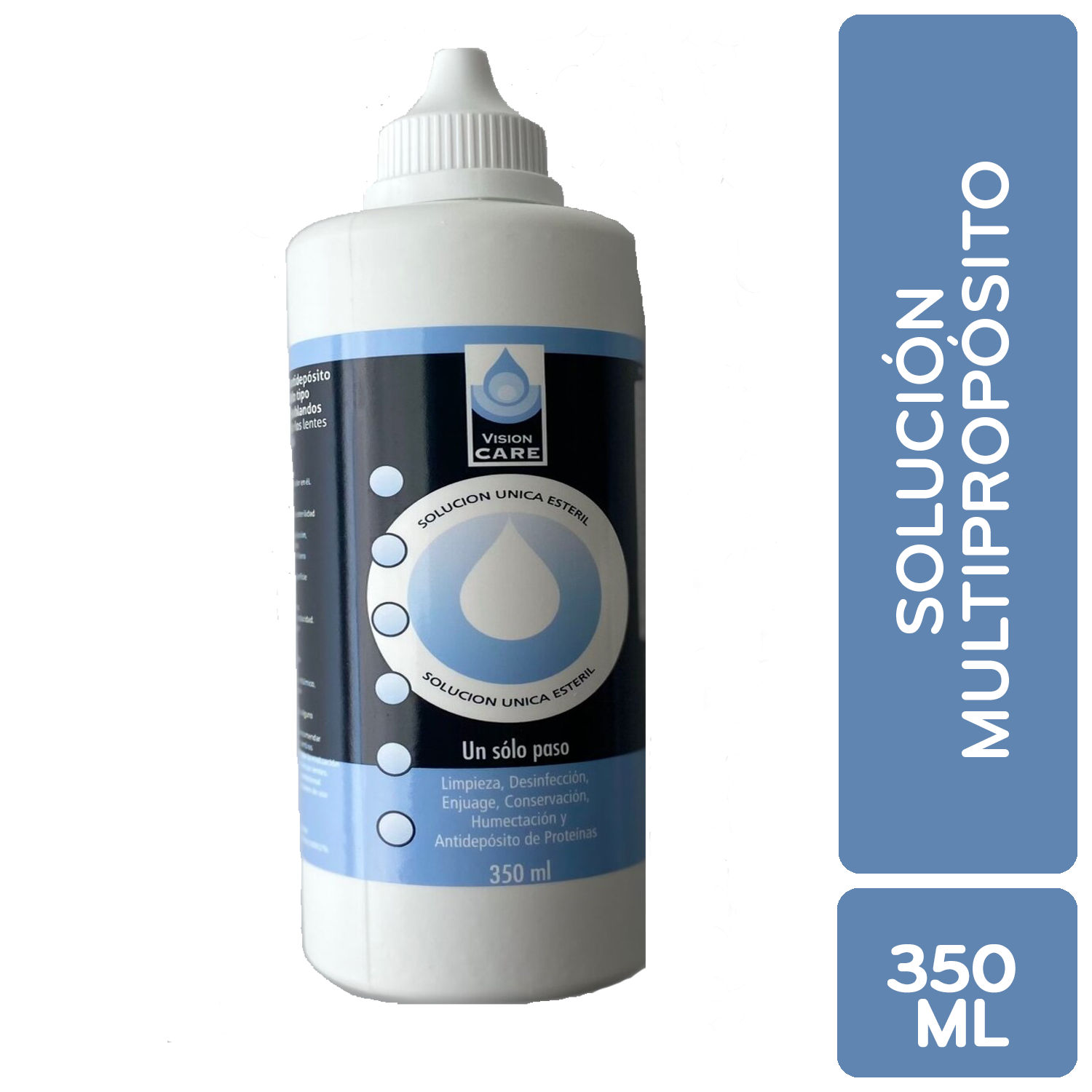 Solucion Liquida Lente De Contacto Vision Care Caja 350 Ml