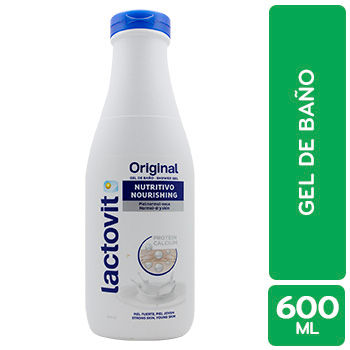 LACTOVIT GEL DE BAÑO NUTRITIVO 600ML