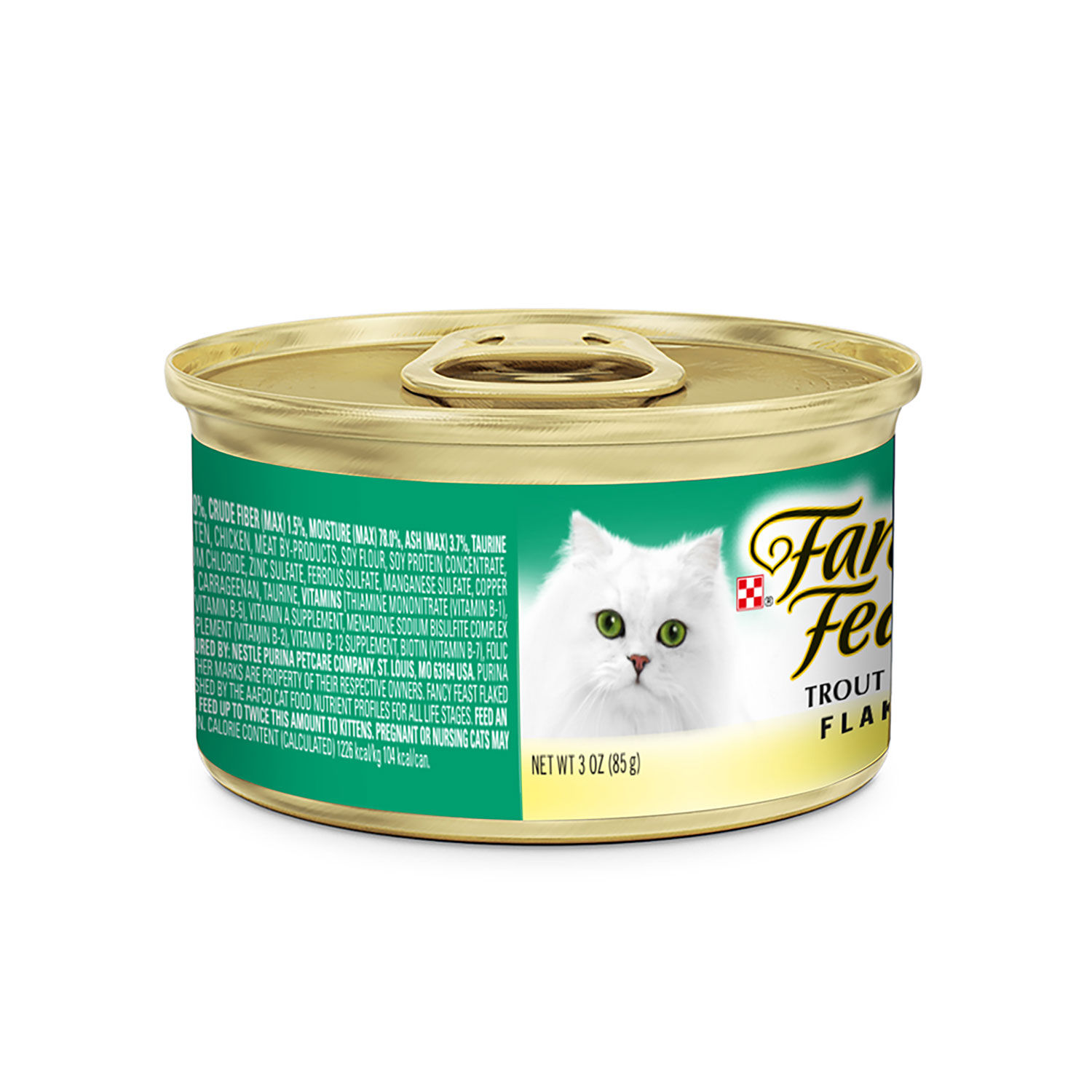 Alimento Gato Humedo Filet Trucha Fancy Feast Lata 85 G