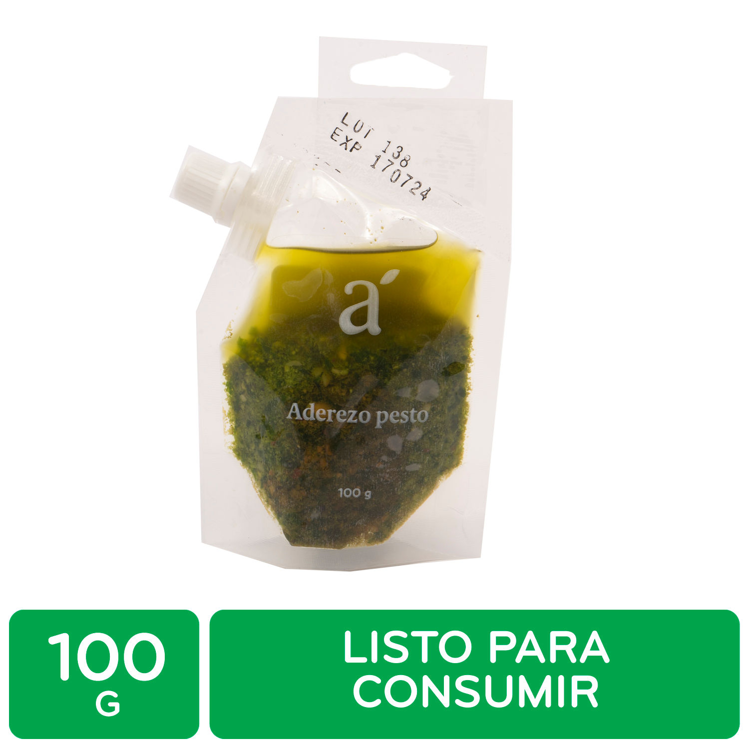 Aderezo Pesto Auto Mercado Paquete 100 G