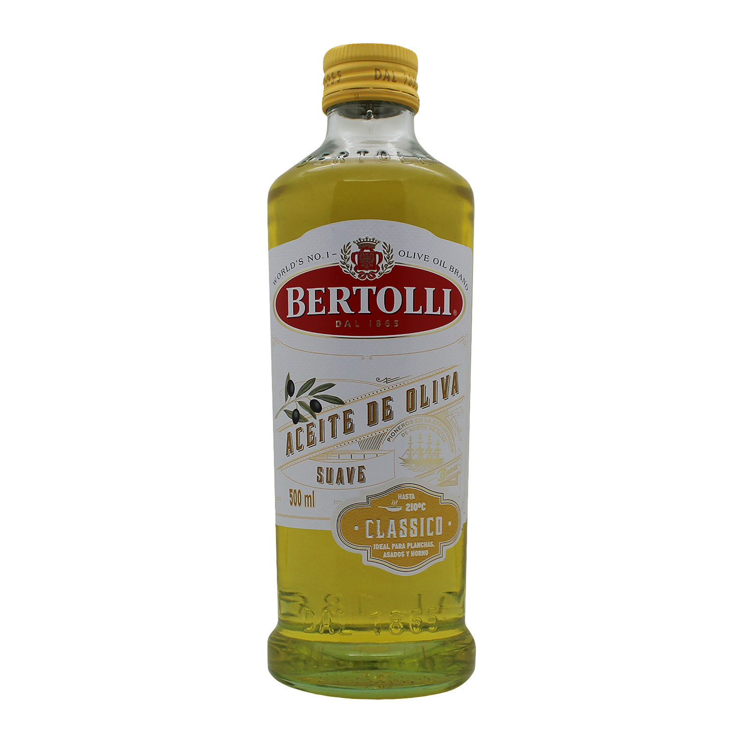 Aceite Oliva Virgen Bertolli Botella 500 Ml
