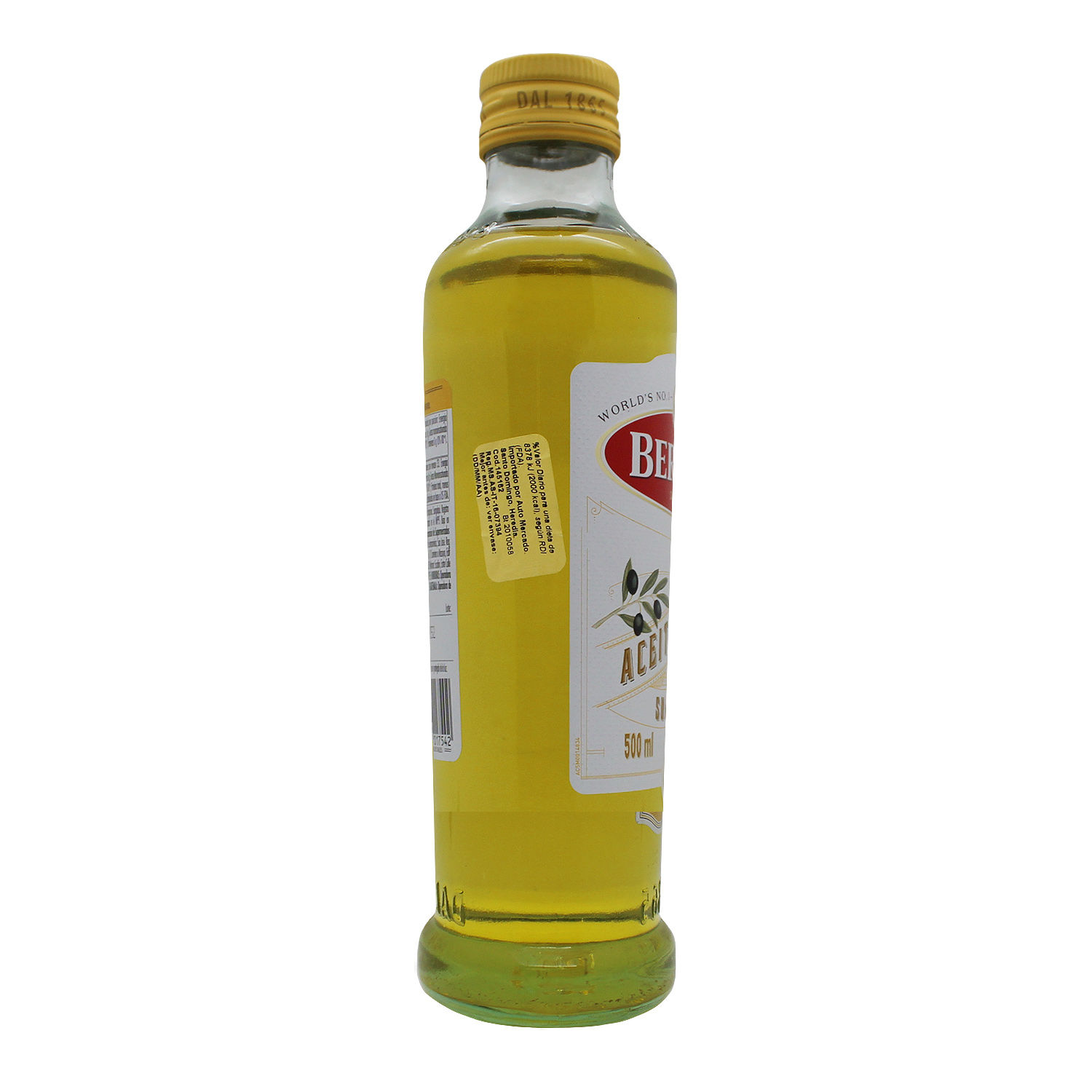 Aceite Oliva Virgen Bertolli Botella 500 Ml