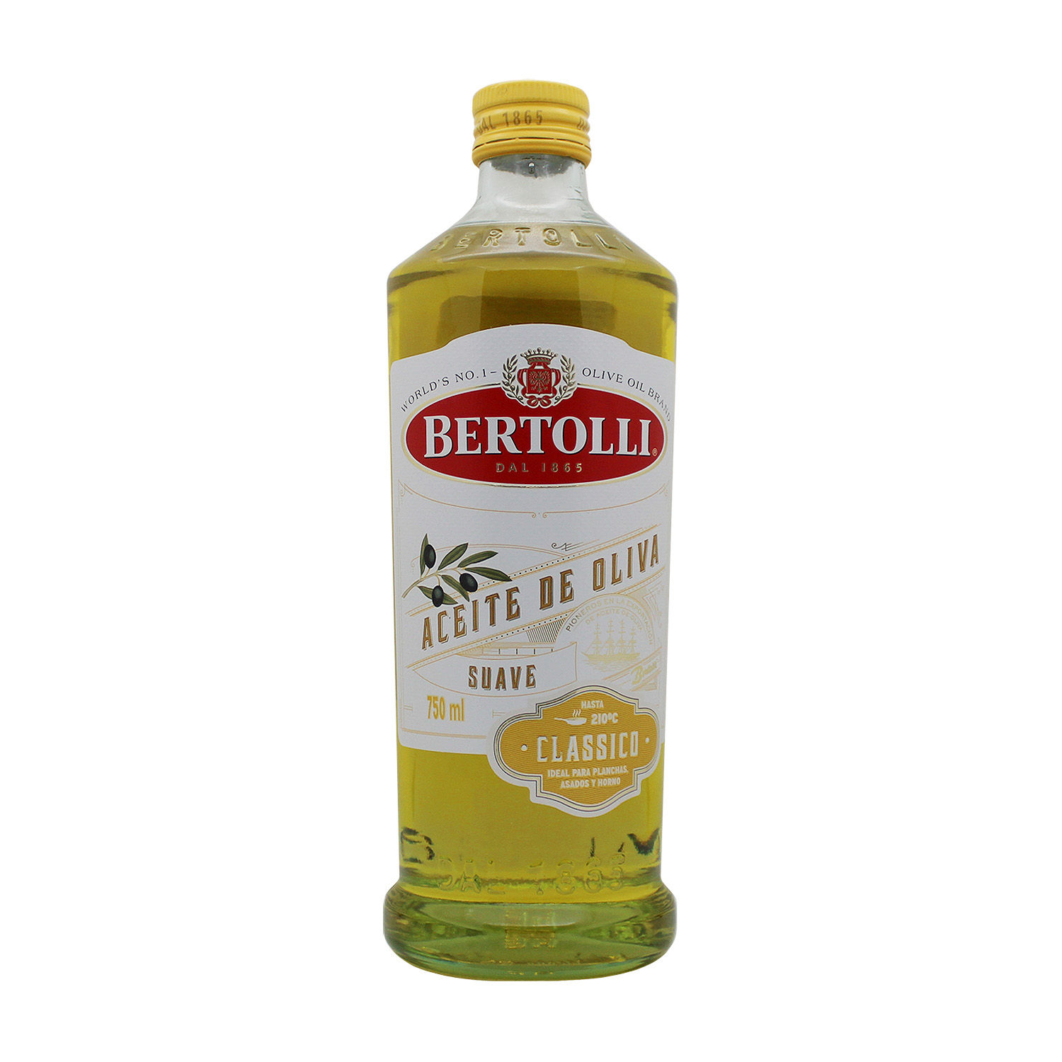 Aceite Oliva Virgen Bertolli Botella 750 Ml