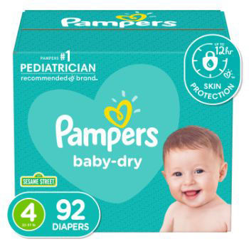PAMPERS - Pamperbaby-dry Taglia 4+ - 84 Pannolini - ePrice