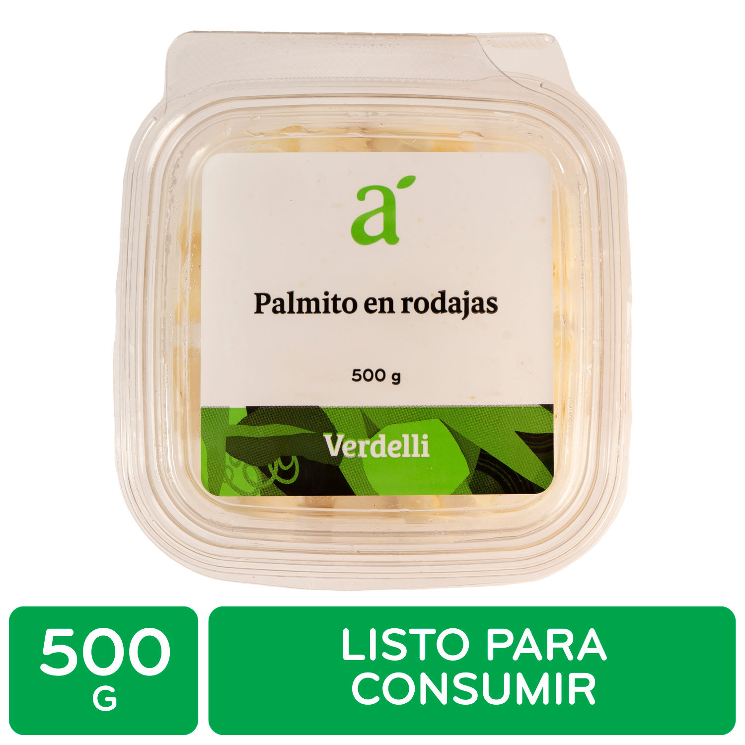 Palmito En Rodajas Auto Mercado Paquete 500 G