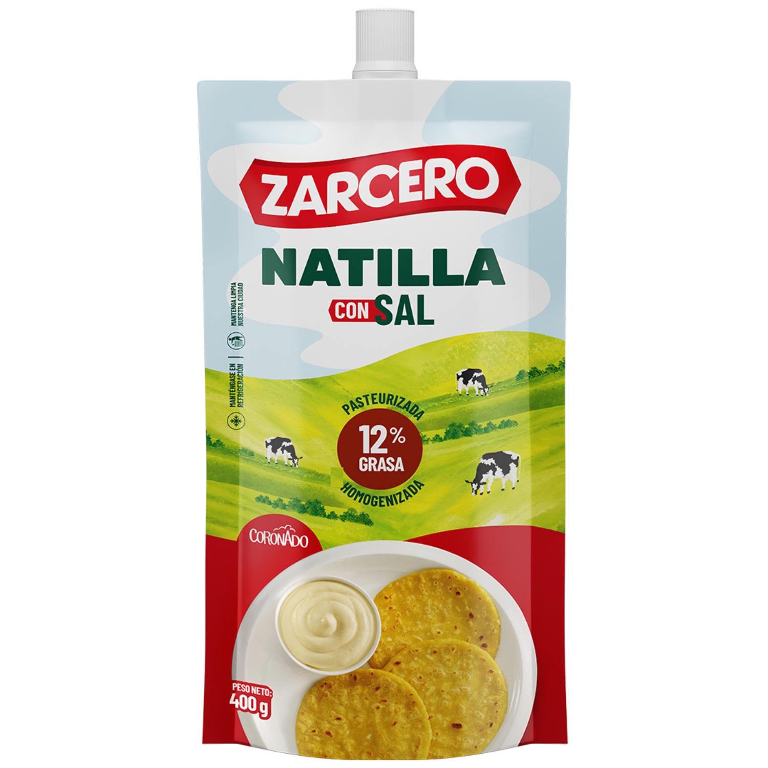 Natilla Con Sal Liviana Zarcero Paquete 400 G