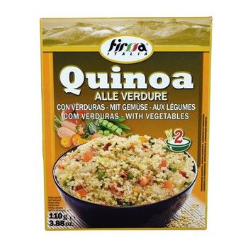 Quinoa Vegetales Firma Italia Caja 110 G