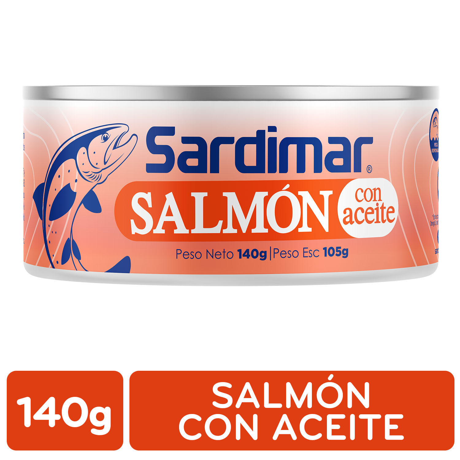 Salmon Aceite Sardimar Lata 140 G