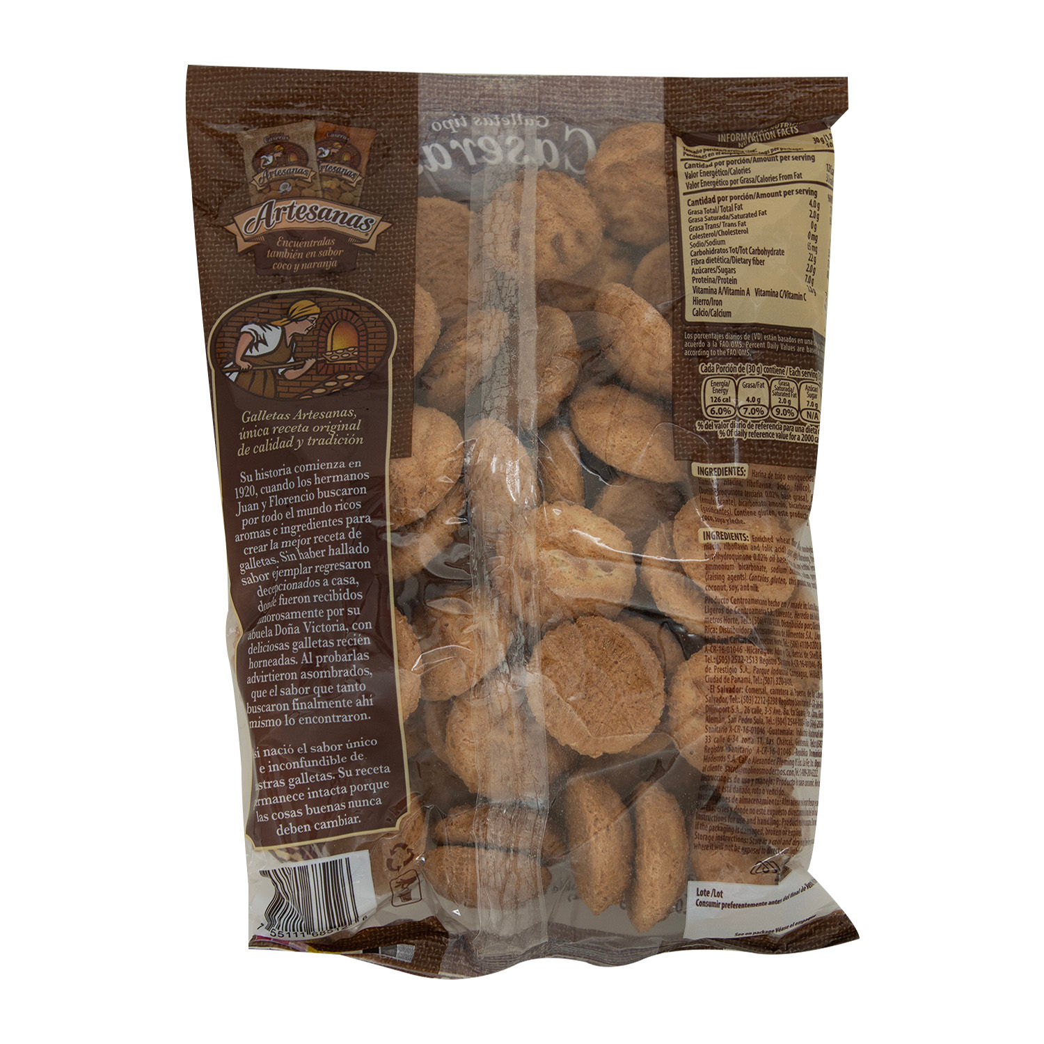 Galleta Dulce Artesanas Paquete 300 G