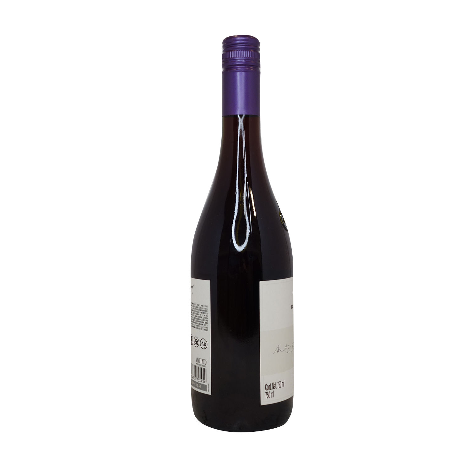 Vino Tinto Chile Pinot Noir Bicicleta Botella 750 Ml