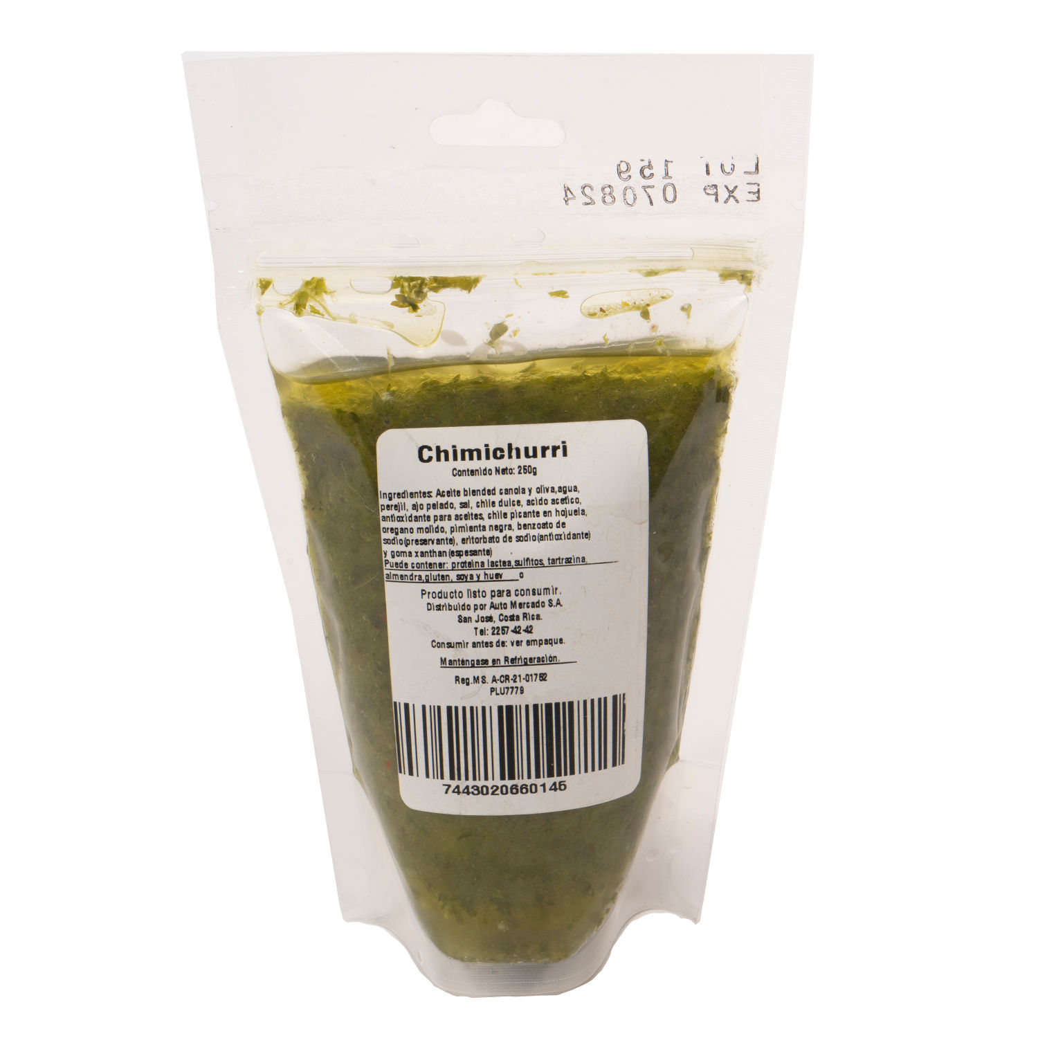 Chimichurri Auto Mercado Paquete 250 G