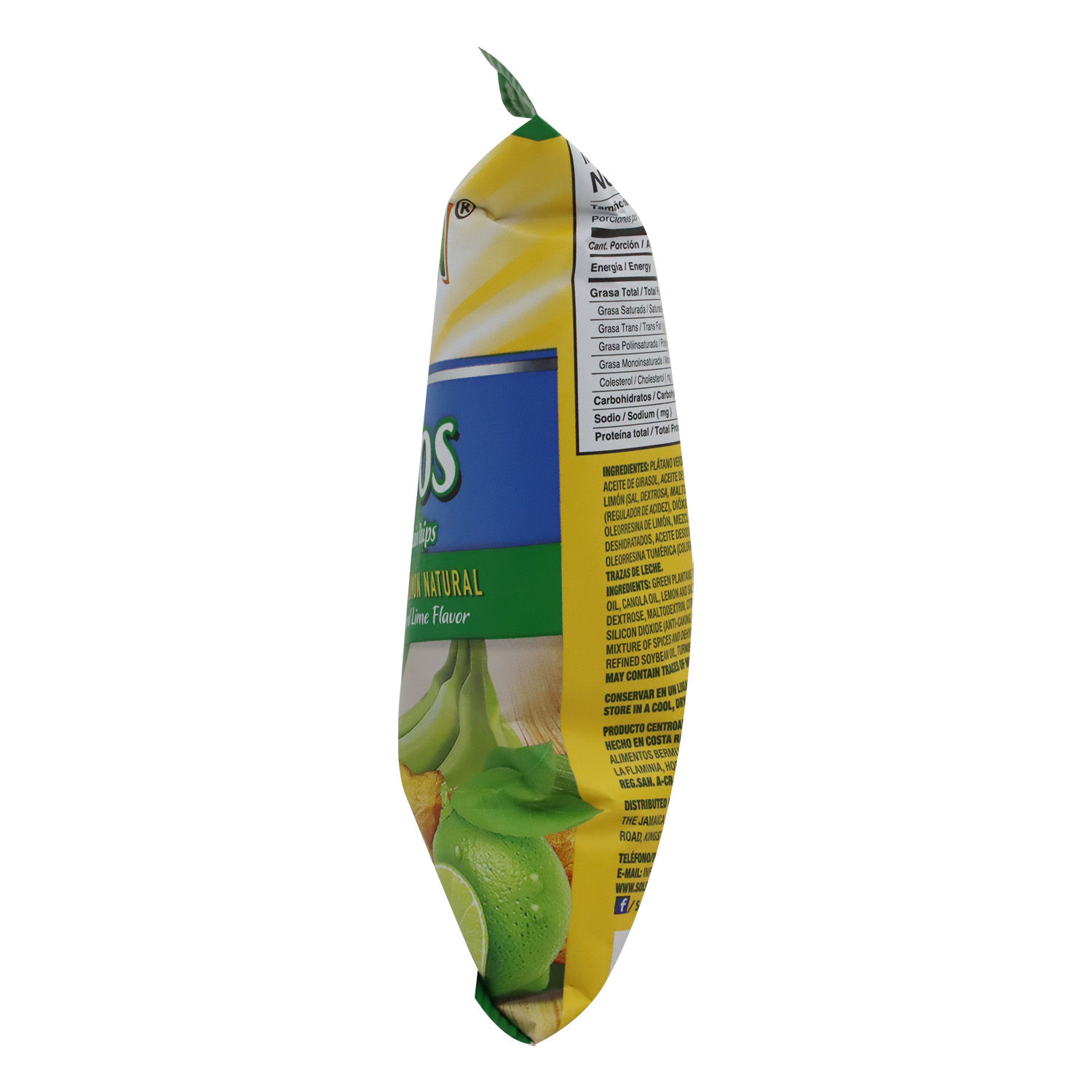 Platano Verde Limon Soldanza Paquete 71 G