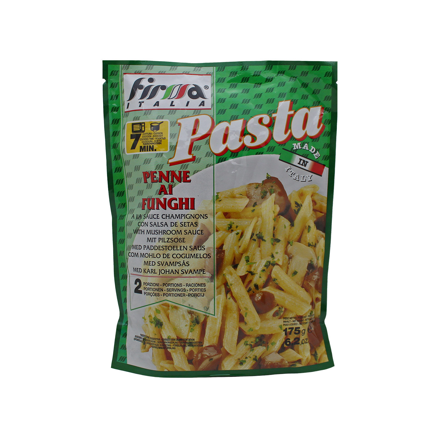 Pasta Alimenticia Pluma Firma Italia Paquete 175 G