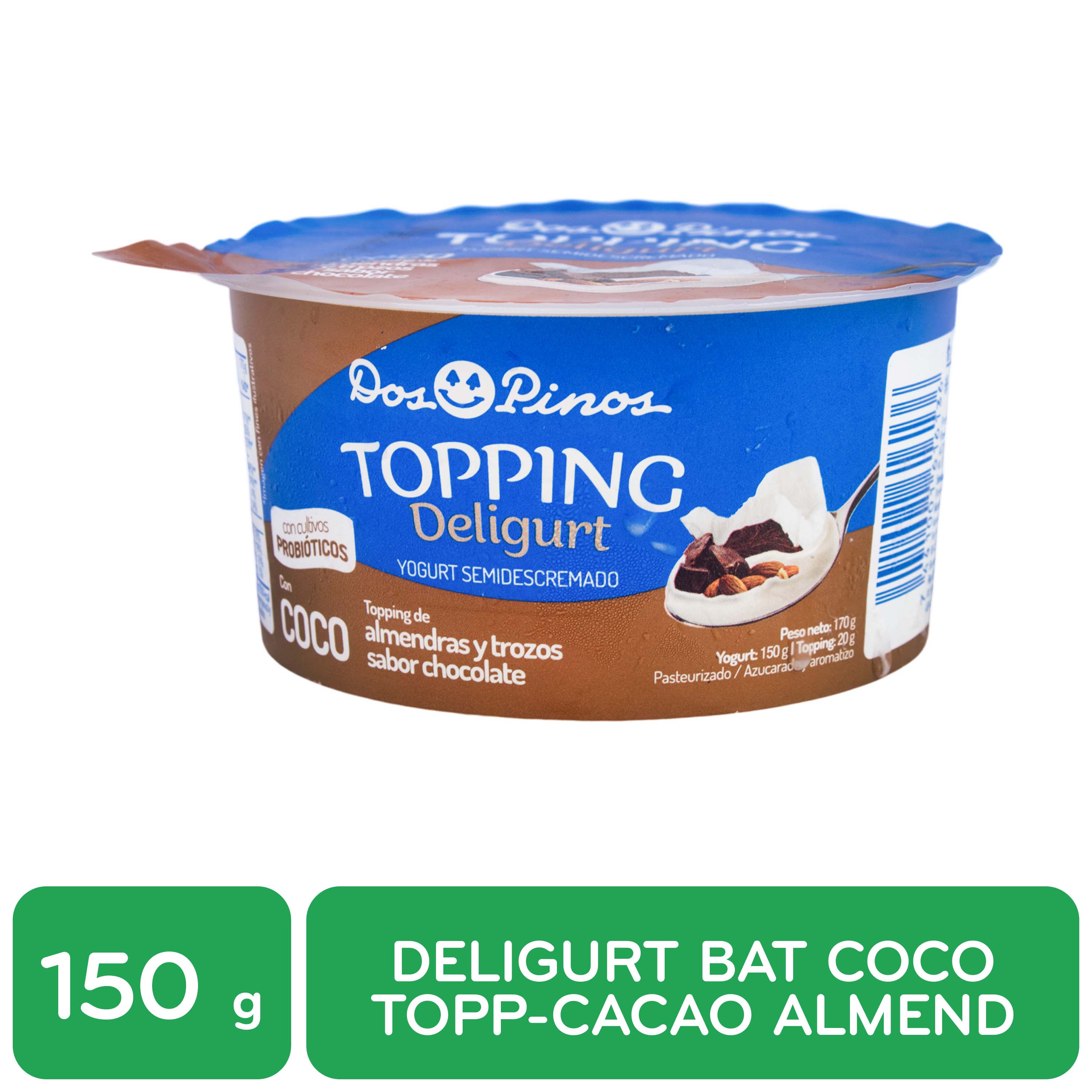 Yogurt Topping Almendras Dos Pinos Envase 150 G