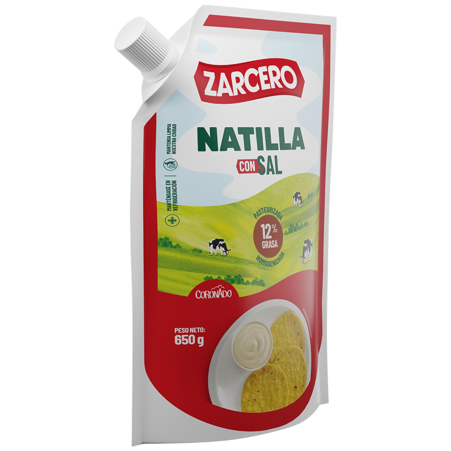 Natilla Con Sal Zarcero Paquete 650 G