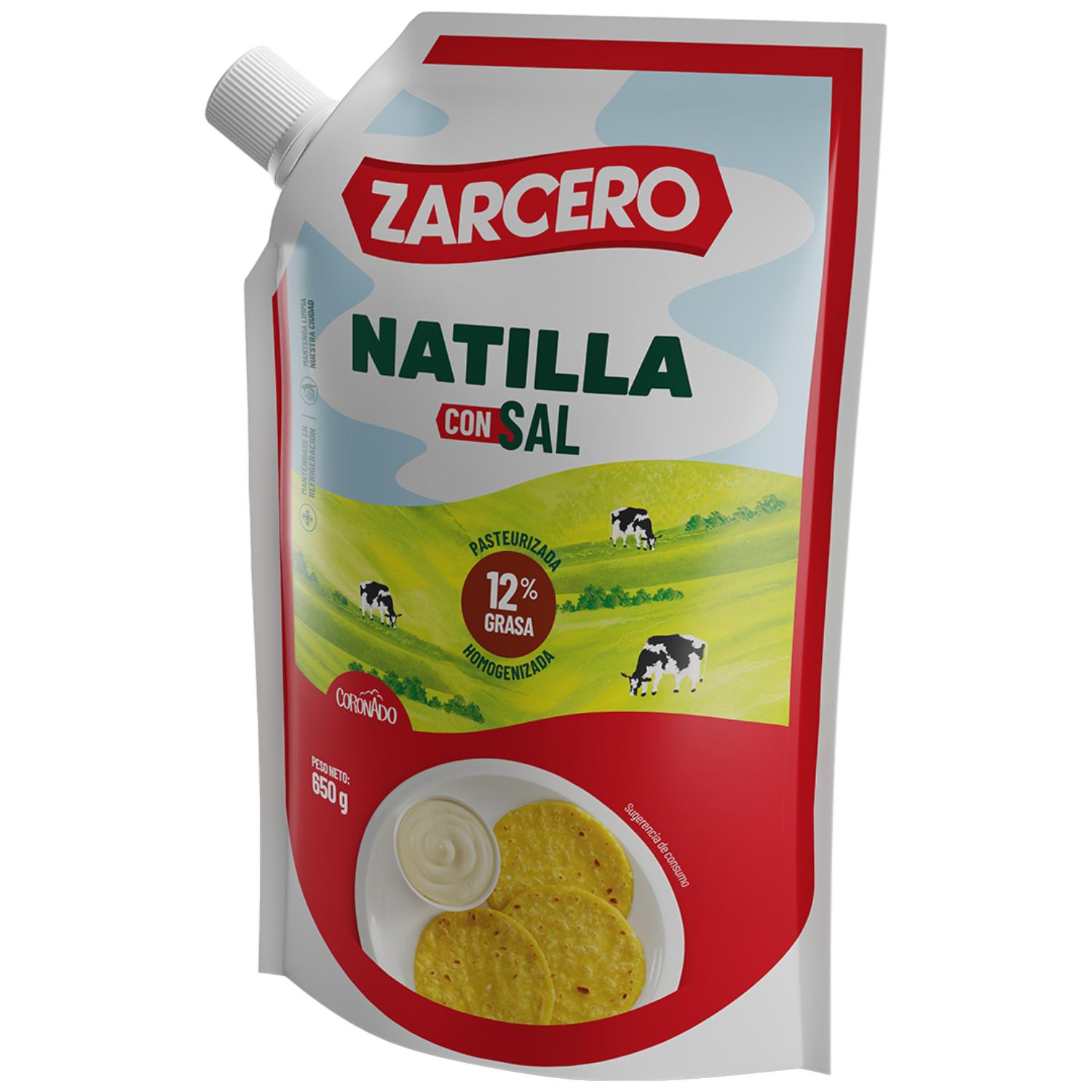 Natilla Con Sal Zarcero Paquete 650 G