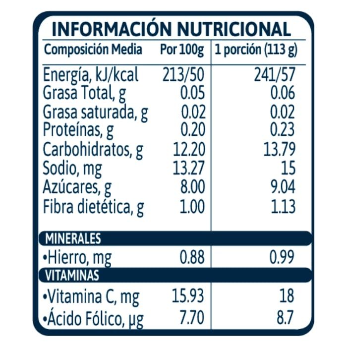 Colado Vidrio Manzana Gerber Frasco 113 G