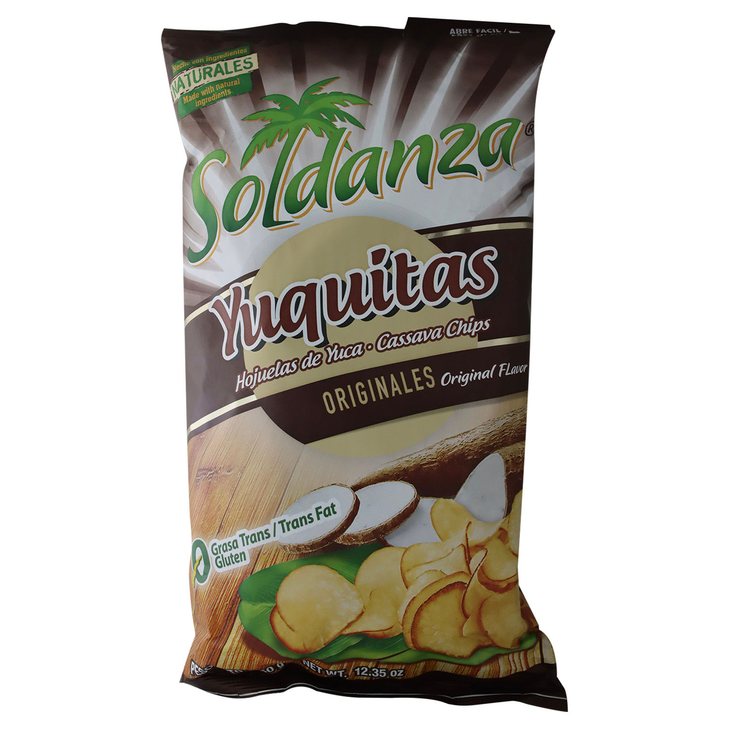 Yuca Tostada Soldanza Paquete 350 G