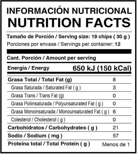 Yuca Tostada Soldanza Paquete 350 G