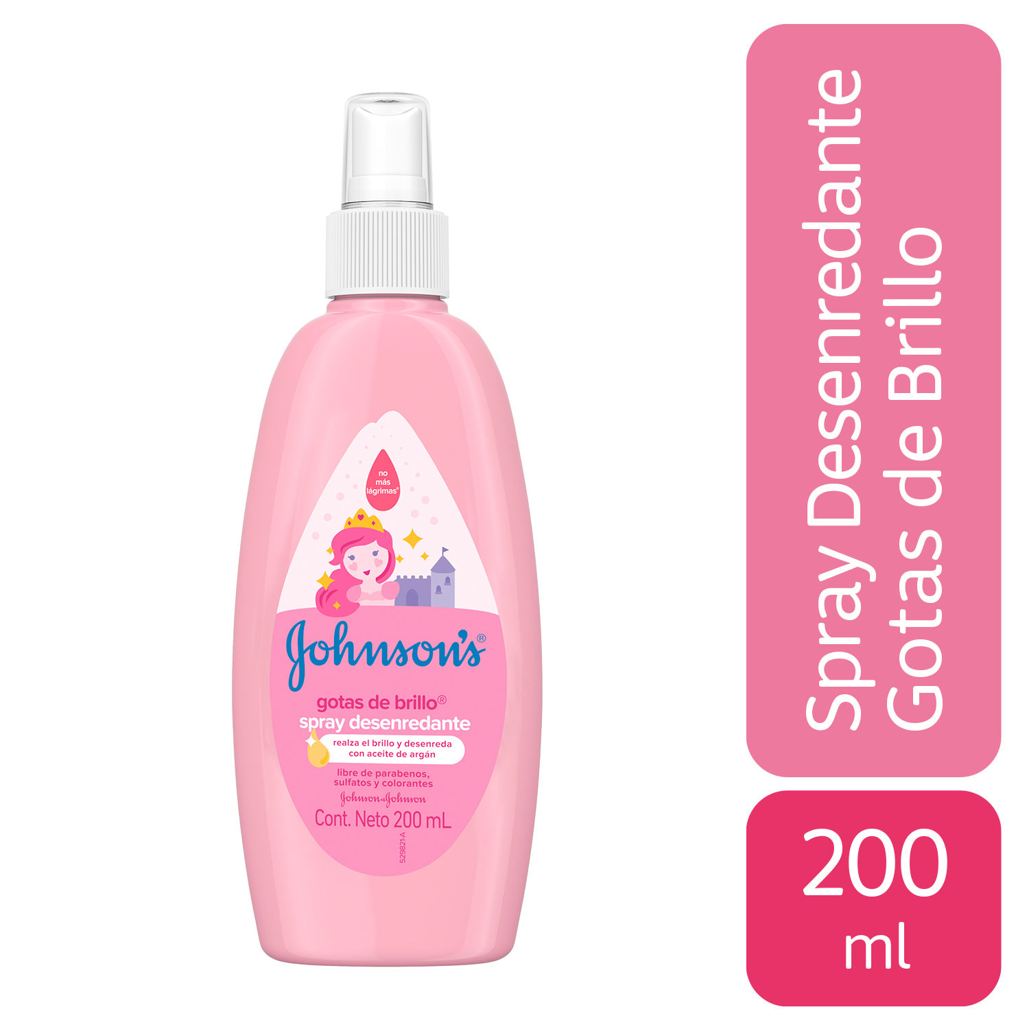 Crema Para Peinar Brillo Johnson & Johnson Envase 200 Ml