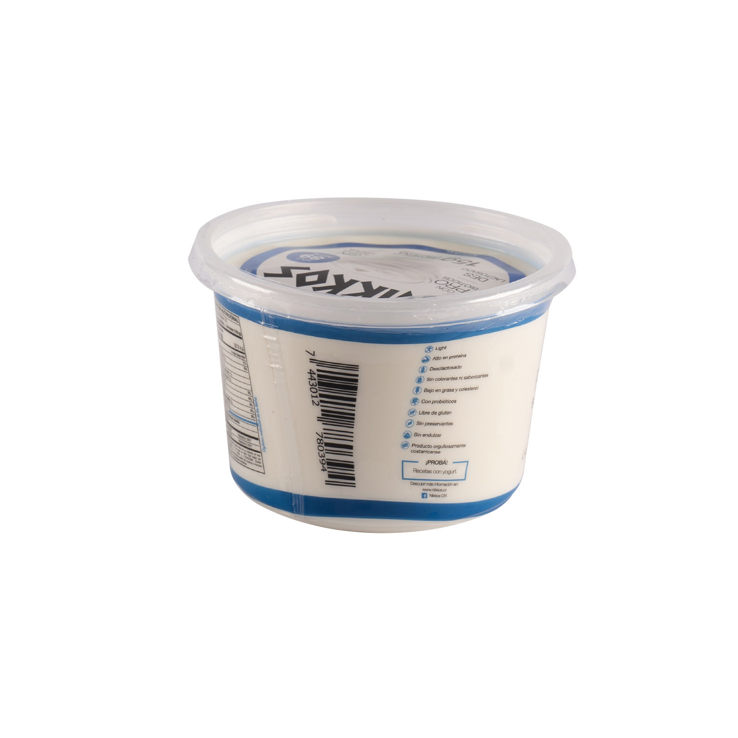Yogurt Griego Natural Nikkos Envase 500 G Auto Mercado