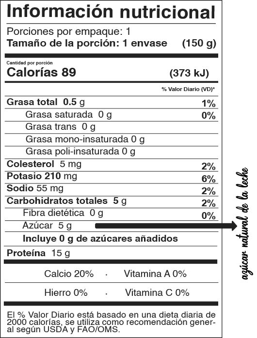 Yogurt Griego Natural Nikkos Envase 500 G