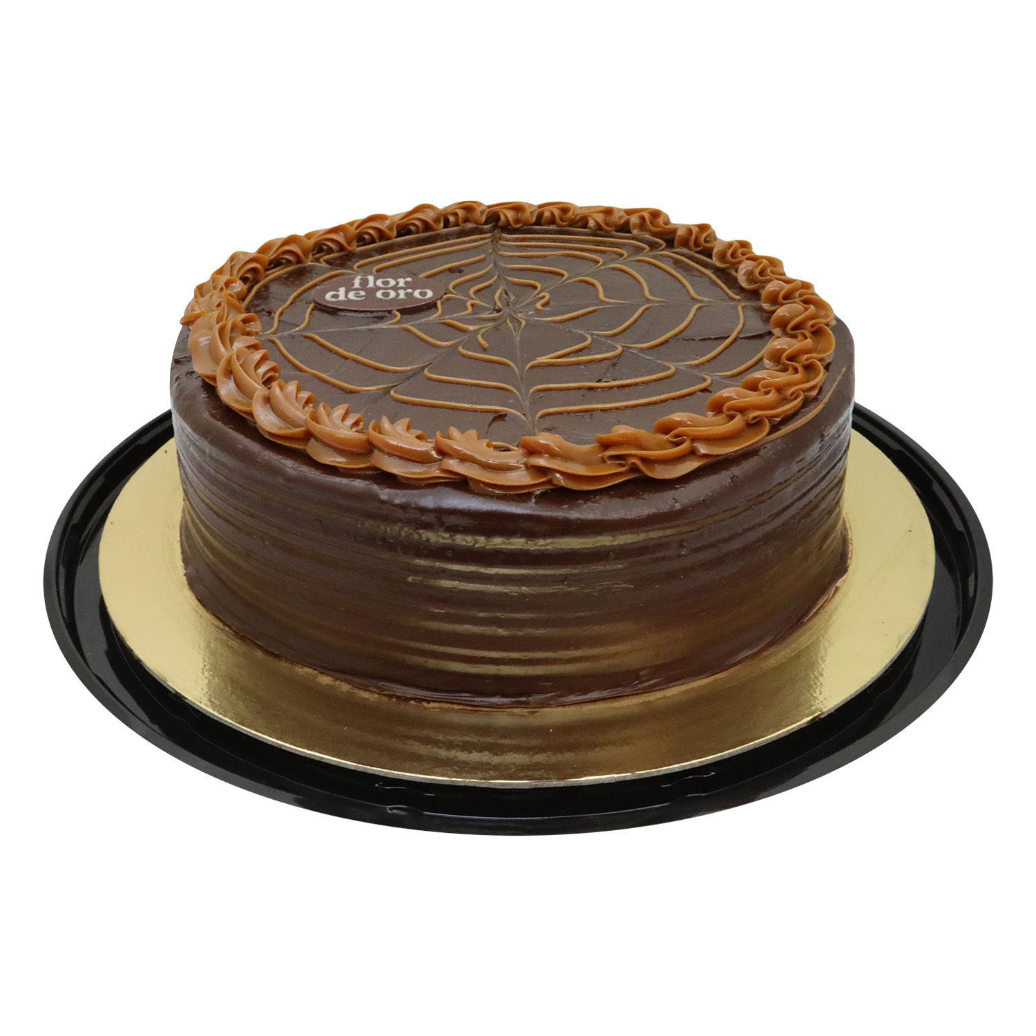 Torta Chocolate Brownie Grande Flor De Oro Envase 1500 G